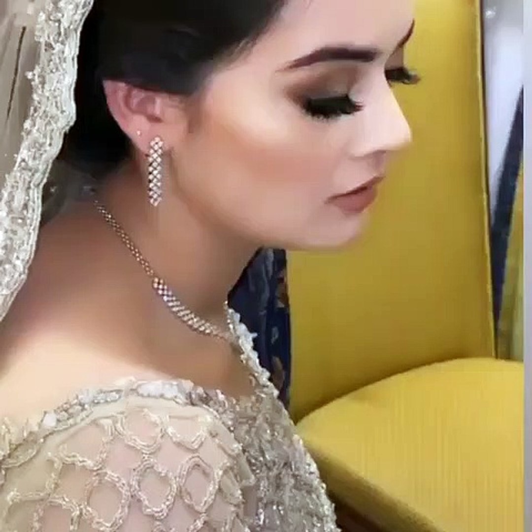 Minal Khan Valima Makeup