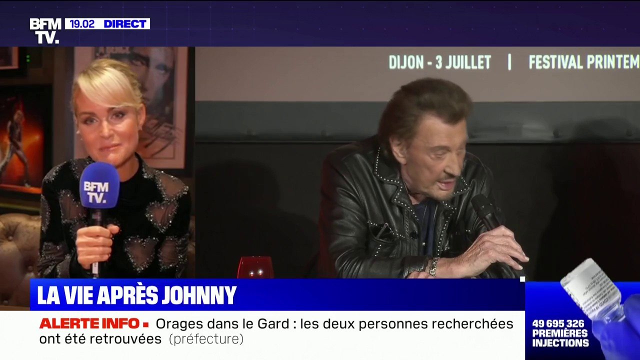 Des concerts avec un hologramme de Johnny? Læticia Hallyday veut "mener un combat" pour "que la mémoire de l'artiste soit protégée"