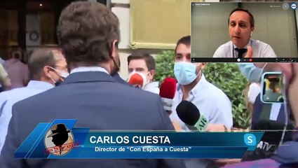Carlos Cuesta: Sánchez espera que le agradezcan por las vacunas, tiene un subconsciente no muy democrático