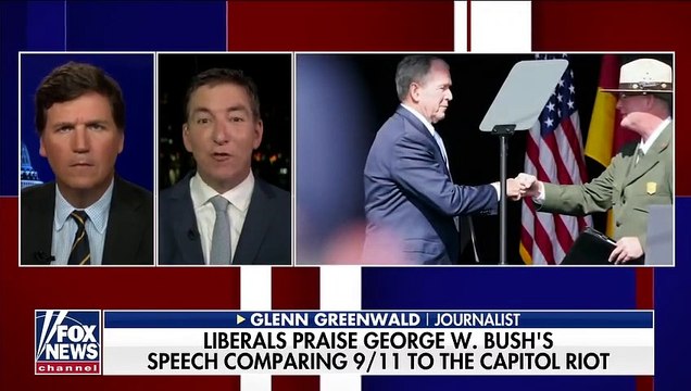 George W. Bush now darling of liberal media_ Glenn Greenwald. The Deep State has declared war on American citizens who oppose the Deep State.