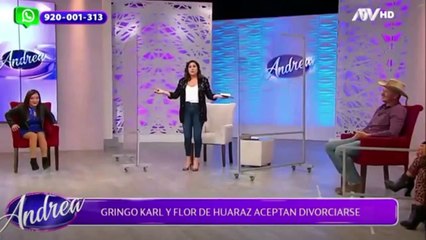 Flor de Huaraz deja con la mano extendida al Gringo Karl