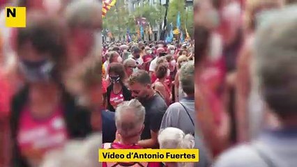 Quim Torra amb la seva dona i Laura Borràs