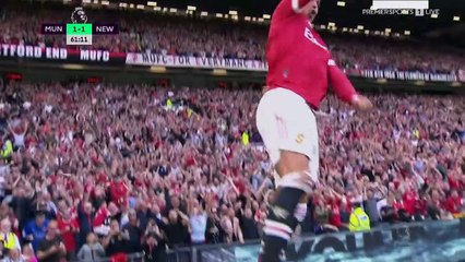 Cristiano Ronaldo 2nd Goal - Manchester United vs Newcastle United  2-1 11/09/2021