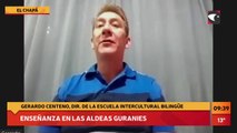 Enseñanza en las aldeas Guaraníes