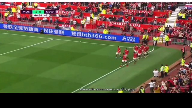 هدف كريستيانو رونالدو الأول في الدوري الإنجليزي أمام فريق نيوكاستل الكبير يبقى كبير