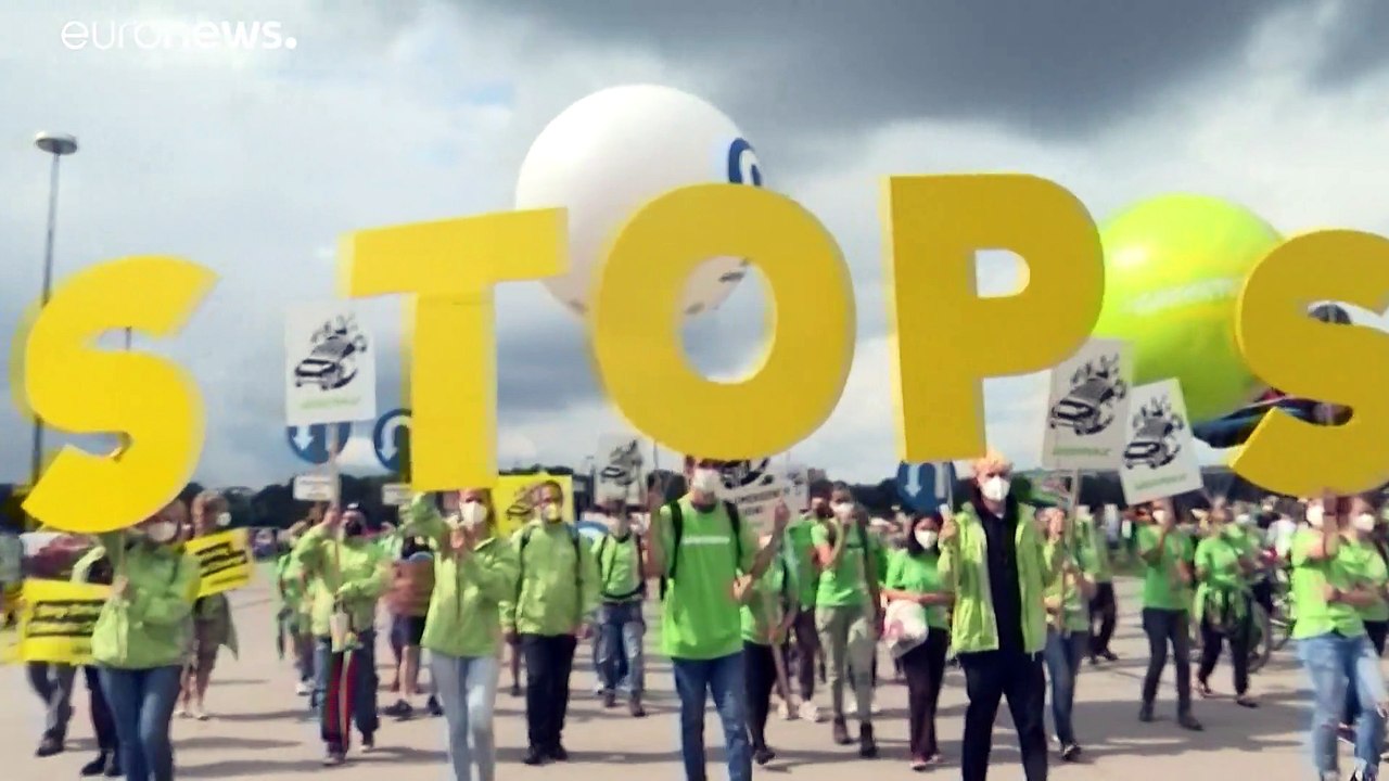 Tausende demonstrieren gegen die IAA in München