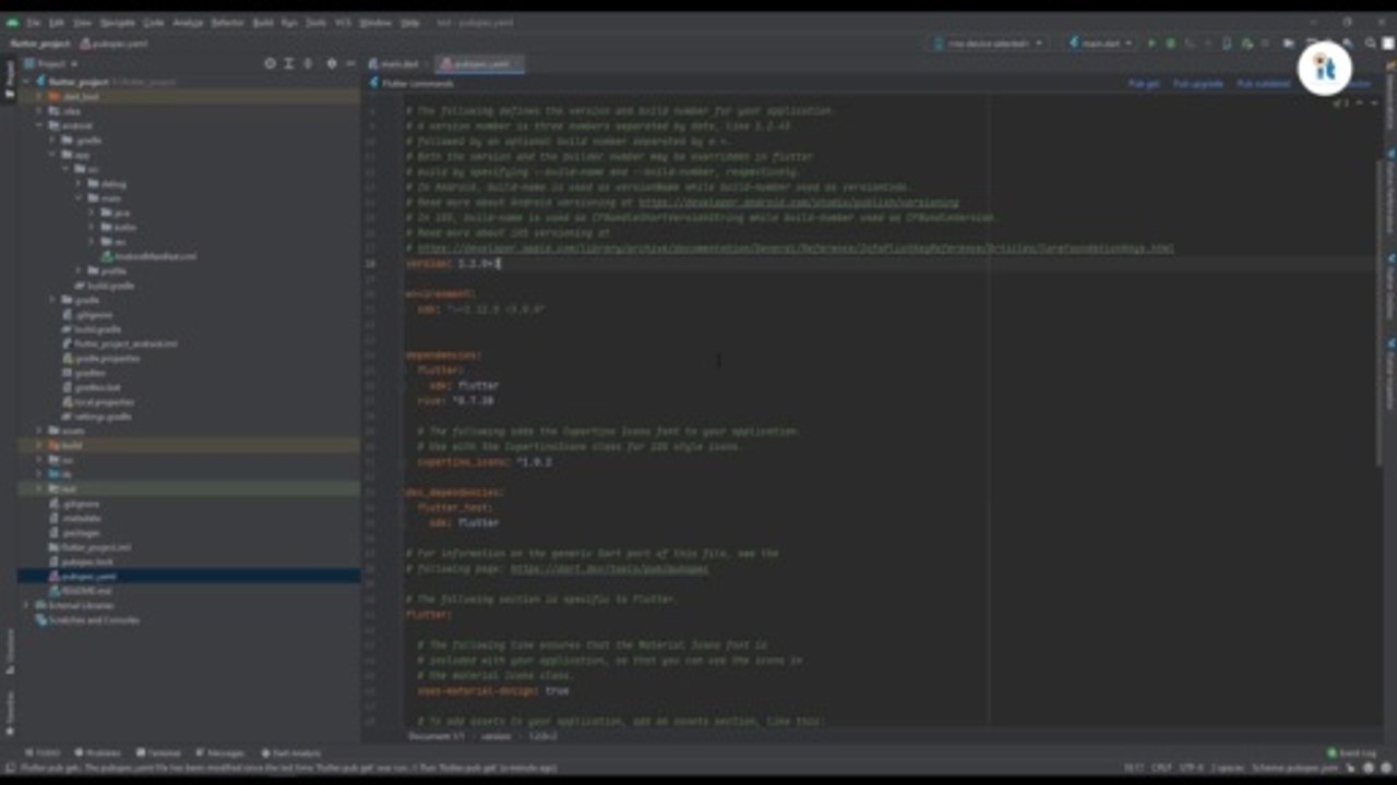Change Flutter App Version Code And  minimum SDK, Targeted SDK version.  Flutter Native App version Change Tutorials.