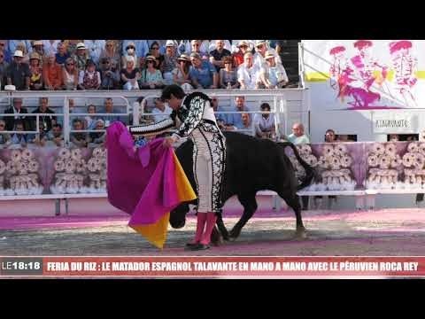 Feria du riz à Arles : l'espagnol Talavante en mano a mano avec le péruvien Roca Rey