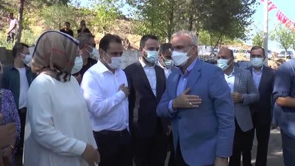 DİYARBAKIR - 10 proje için toplu temel atma töreni düzenlendi