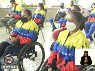 Vicepdta. Delcy Rodríguez y héroes paralímpicos revisan los planes de acción rumbo a París 2024