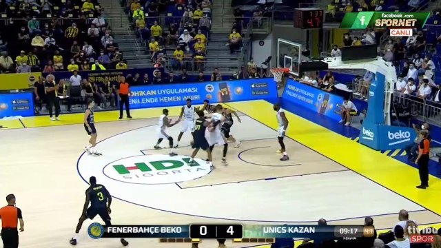 Fenerbahçe 81-79 Unics Kazan (GENİŞ ÖZET)