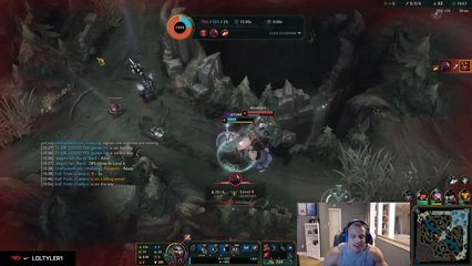 LoL: Tyler 1 encuentra a un tramposo en una partida clasificatoria