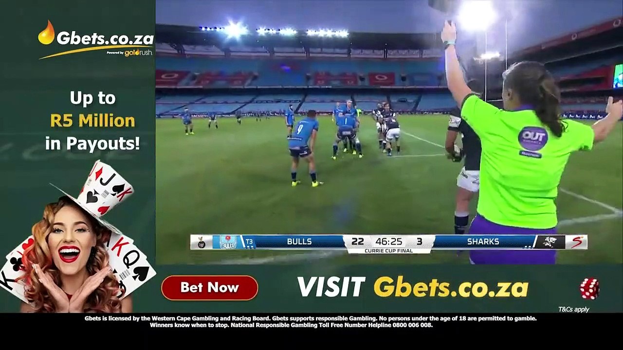 Blue Bulls vs Sharks 11.09.2021 Currie Cup Final Second half