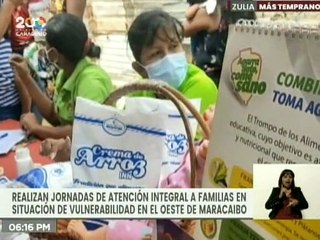Zulia | Gobierno activó jornada de atención integral a familias vulnerables en Maracaibo
