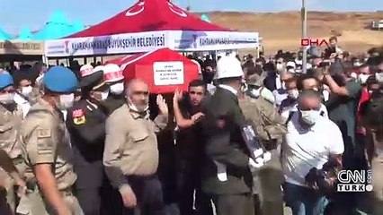 İdlib şehitlerine veda