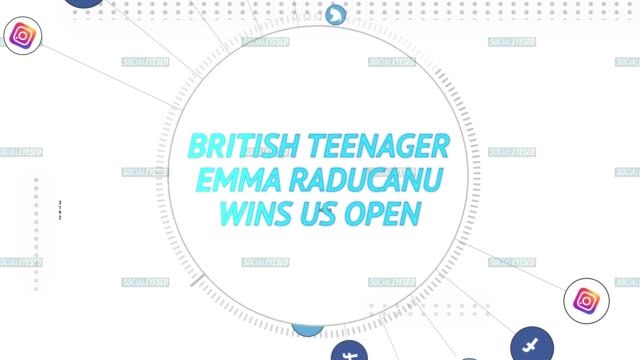 Socialeyesed - Emma Raducanu wins the US Open