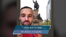 Tiktoker español critica reemplazo de estatua de Colón por mujer indígena y lo tunden en redes