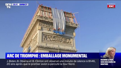 Arc de Triomphe: emballage monumental