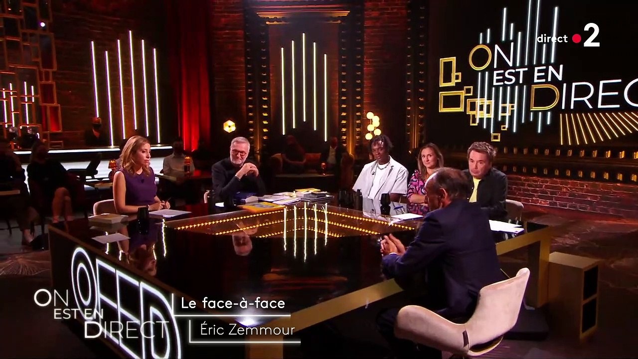 Eric Zemmour affirme "ne pas être candidat pour l'instant" et accuse Léa Salame de faire de la politique sur Inter et Laurent Ruquier de la "propagande" sur France 2
