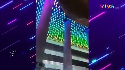 Lampu Masjid Istiqlal Warna-Warni, Ini Kata Petugas
