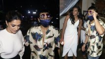 Ranveer Singh and Deepika Padukone Spotted with PV Sindhu at Worli | FilmiBeat