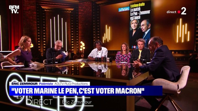 Voter Marine Le Pen, c'est voter Macron - 12/09