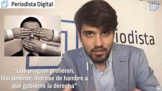 Hugo Pereira: “Los progres prefieren, literalmente, morirse de hambre a que gobierne la derecha”