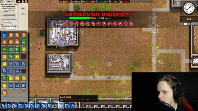 Meet Don Palermo the Mob Boss! - Let’s Play – Prison Architect Campaign Ep 002