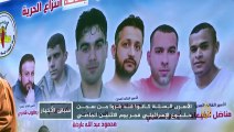 الأسرى الفلسطينيون الستة الفارون من سجن جلبوع شخصية الأسبوع