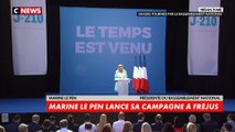 Élection présidentielle 2022 : «Parce que nous n'avons pas le droit de la perdre, nous allons la gagner», a déclaré Marine Le Pen
