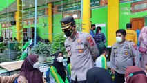Polres Alor Polda Nusa Tenggara Timur Gelar Vaksinasi Goes To School di MAN 1 Kalabahi