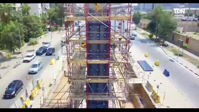 شاهد اول فيديو لـ مونوريل العاصمة الإدارية (مدينة نصر)