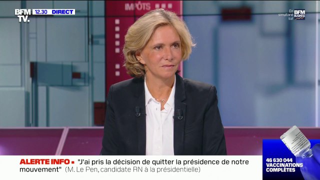 Valérie Pécresse: L'utilisation du mot 'liberté' par Marine Le Pen, c'est une totale imposture