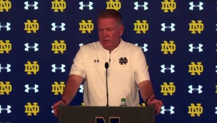 Brian Kelly Talks Toledo Victory