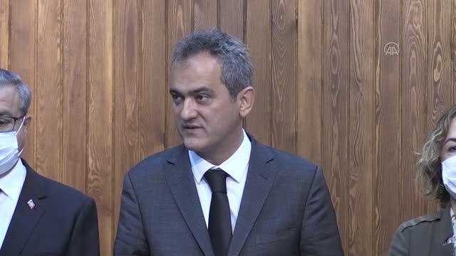 Milli Eğitim Bakanı Özer, Mersin İl Eğitim Değerlendirme Toplantısı nın ardından açıklama yaptı