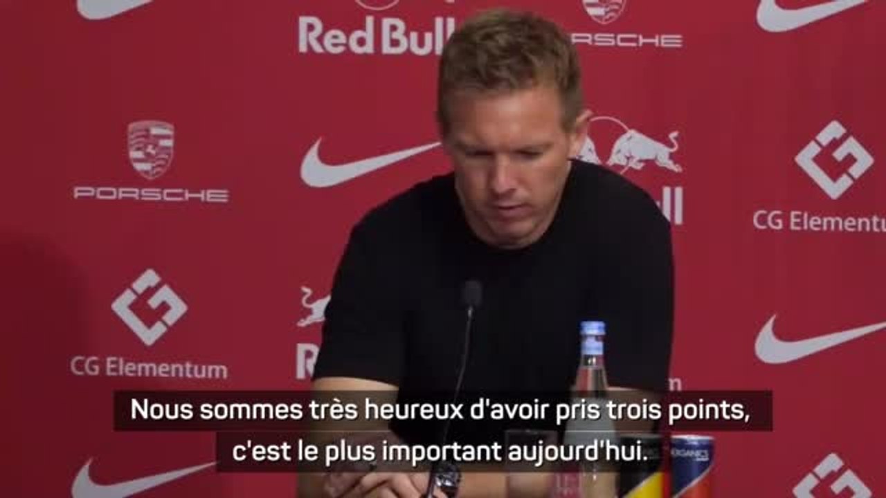 Bayern - Nagelsmann "très heureux" d'avoir battu Leipzig