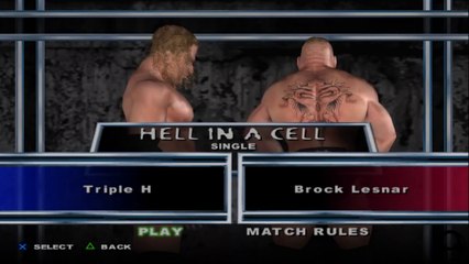 Here Comes the Pain Triple H vs Brock Lesnar