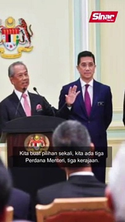 'Pilihan raya sekali, tiga PM'