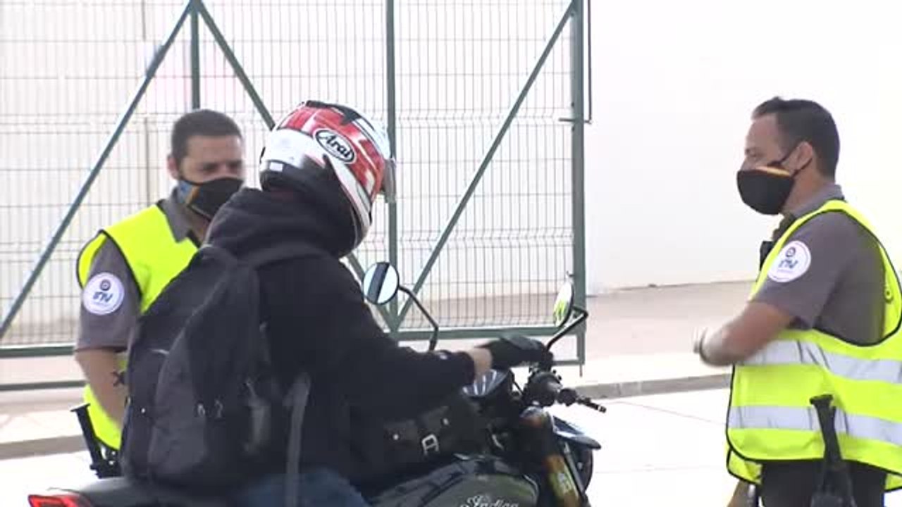 Máxima seguridad y expectación en el regreso del público a las carreras de motos