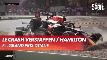 L'accident de l'année ! Crash entre Verstappen et Hamilton ! (CANAL+ Sport)