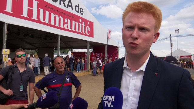 Propos anti-police à la Fête de l'Huma: pour Adrien Quatennens, personne n'imagine qu'on aurait interdit à Brassens, Brel ou d'autres d'avoir des propos parfois provoquants