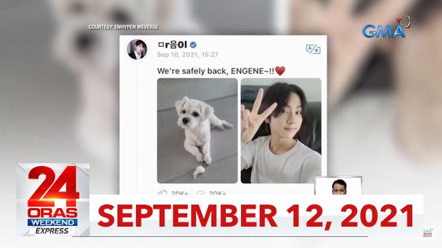 24 Oras Weekend Express: September 12, 2021 [HD]