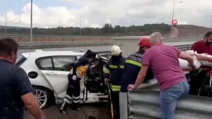 Balayından dönen çiçeği burnunda çifti ölüm ayırdı