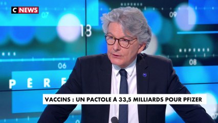 Thierry Breton : «Celui qui a inventé le vaccin c’est pas Pfizer, c’est l’entreprise européenne BioNTech»
