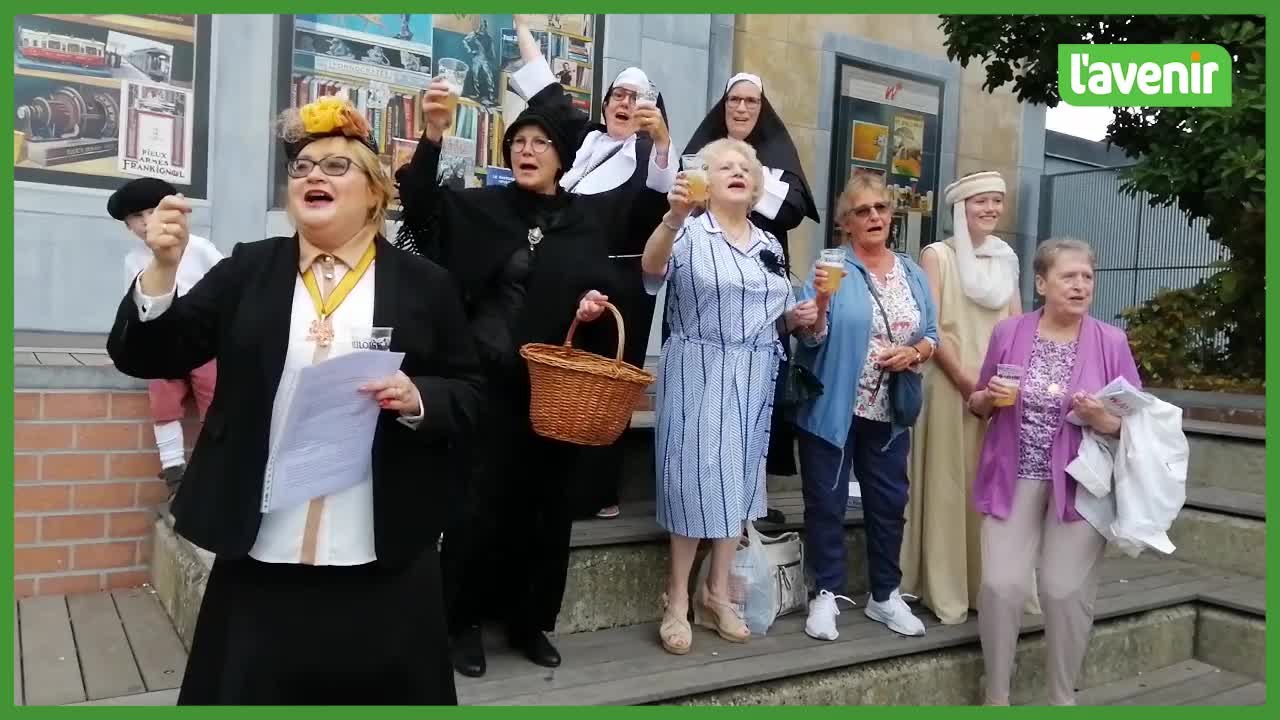Fêtes de Wallonie à Namur : une Route des plaques très "femme, femme, femme" !
