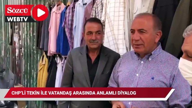 CHP’li Tekin vatandaşa “Borcu olmayan var mı” diye sordu, “Parası olan var mı yanıtını aldı
