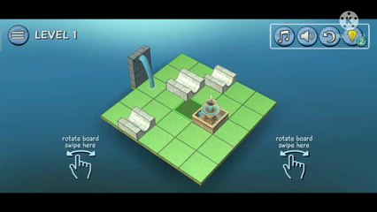 Flow Water Fountain 3D,Basic level 1-50