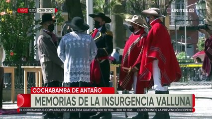 Cochabamba vivió una recreación de su época histórica de 1810