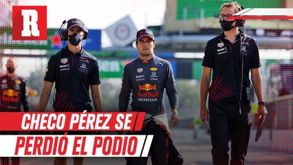 Checo Pérez terminó en el quinto puesto en el Gran Premio de Italia