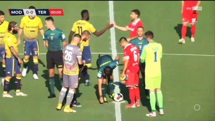 Modena 0-0 Teramo - Sintesi 12/09/2021